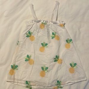 Janie and Jack pineapple dress. Size 3.